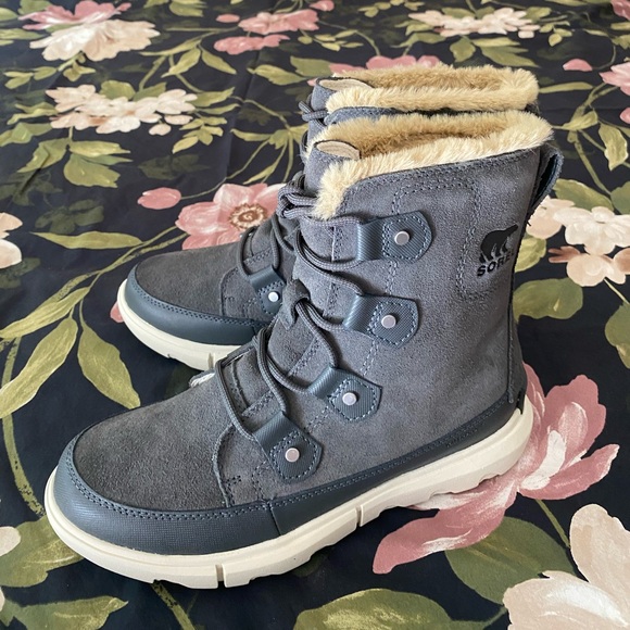 🍁NWT🍁 Sorel Explorer II Joan Faux Fur - Picture 4 of 11